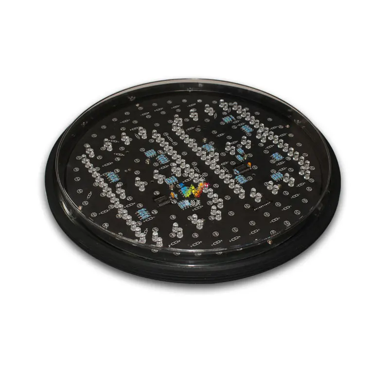 Road Junction 300Mm Leren Dual Kleuren Rood Groen Dc 12V Led Traffic Countdown Timer Module