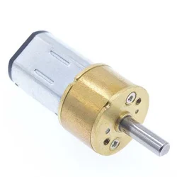 N20 DC 3V 6V 12V Micro Speed Gear Motor 15-600 RPM Reduction Gear Motor Electric Metal Gear Reducer Motor for Car Robot Model