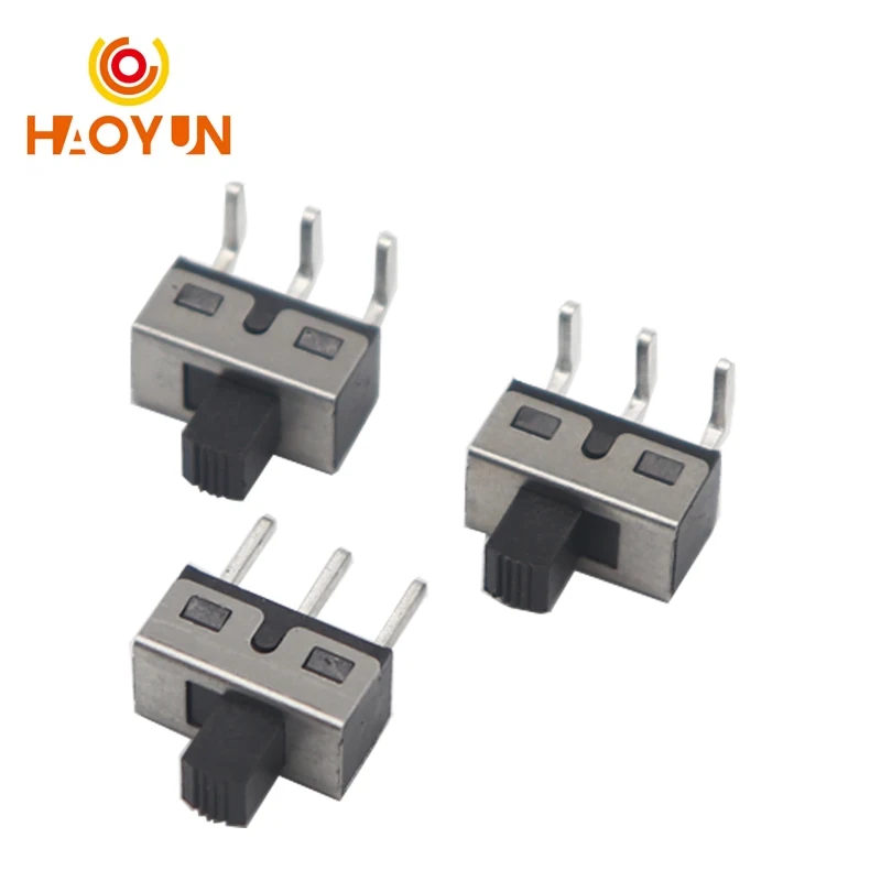 【30-5PCS】SS12D10 SS12D06 Toggle Switch Straight / Right Angle 3 Pin 1P2T Handle High Slide Toggle Switches