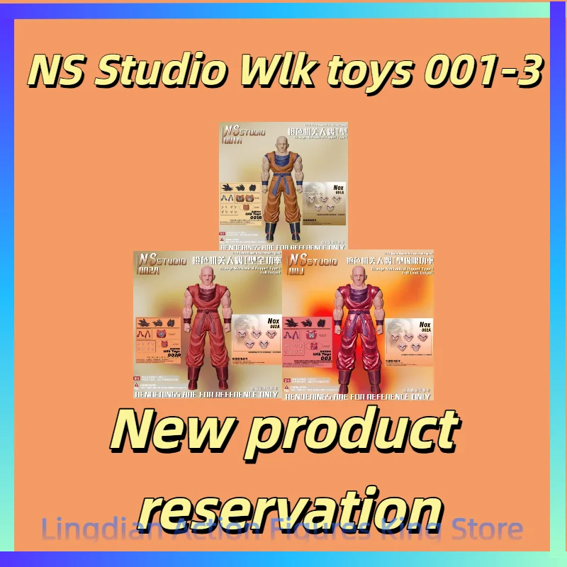 

NS Studio Wlk Toys 001-3 Orange Mechanical Dragon Ball Doll Type I Accessory Pack Toy Collection Gift