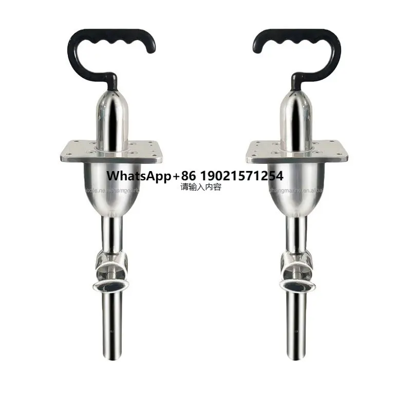 

Factory Wholesale Marine Yacht Hardware Aluminum and Stainless Steel Boat Fishing Rod Holder With Adjusting Knob