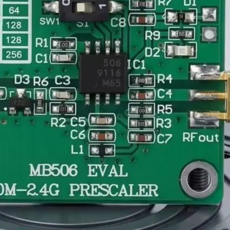 MB506 For Frequency Divider 64 128 256 Prescaler For 30MHz-3GHz Signal For DBS CATV PCB Board RF Equipment