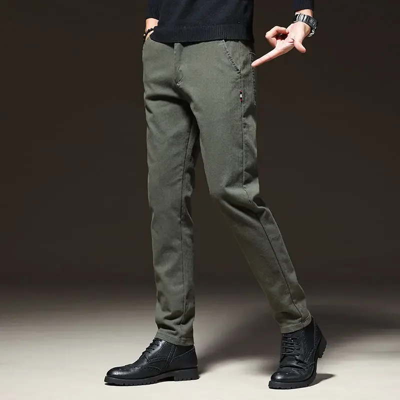 

Loose Trousers for Men Straight Summer Baggy Casual Pants Man Business Cotton Thin Office Cheap Original Clothing Clothes Slacks