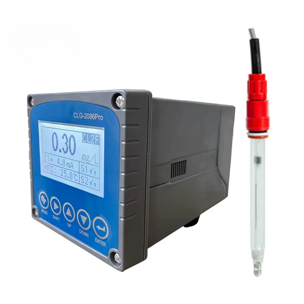 

Детектор остаточного хлора, диоксида хлора и растворённого озона CLG-2096Pro для медицинских и промышленных применений с непрерывным измерением