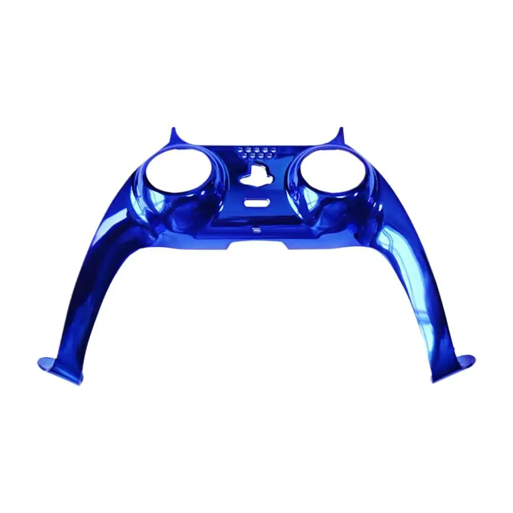 Chrom-DIY-Ersatz-Controller-Gehäuse, glänzende dekorative Verkleidung, individuelle Abdeckplatten, kompatibel mit PS5-Controller.