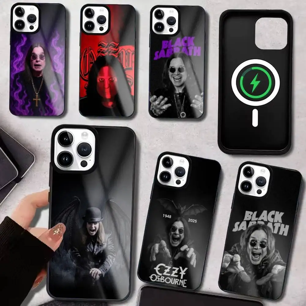 

O-Ozzy O-Osbourne Phone Case For IPhone17 16 15 14 13 12 11 Plus Pro Max Plus Wireless Charger Cover Funda