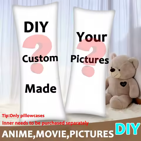 Custom Boyfriend Girlfriend Anime Dakimakura Cover Hugging Body Pillow Case Cushion Customized Photo or Text on Pillowcase