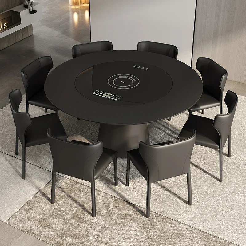 Sedentary Modern Console Dining Table Round Center Simple Design Dining Table Corner Kitchen Mesa Para Cocina Salon Furniture