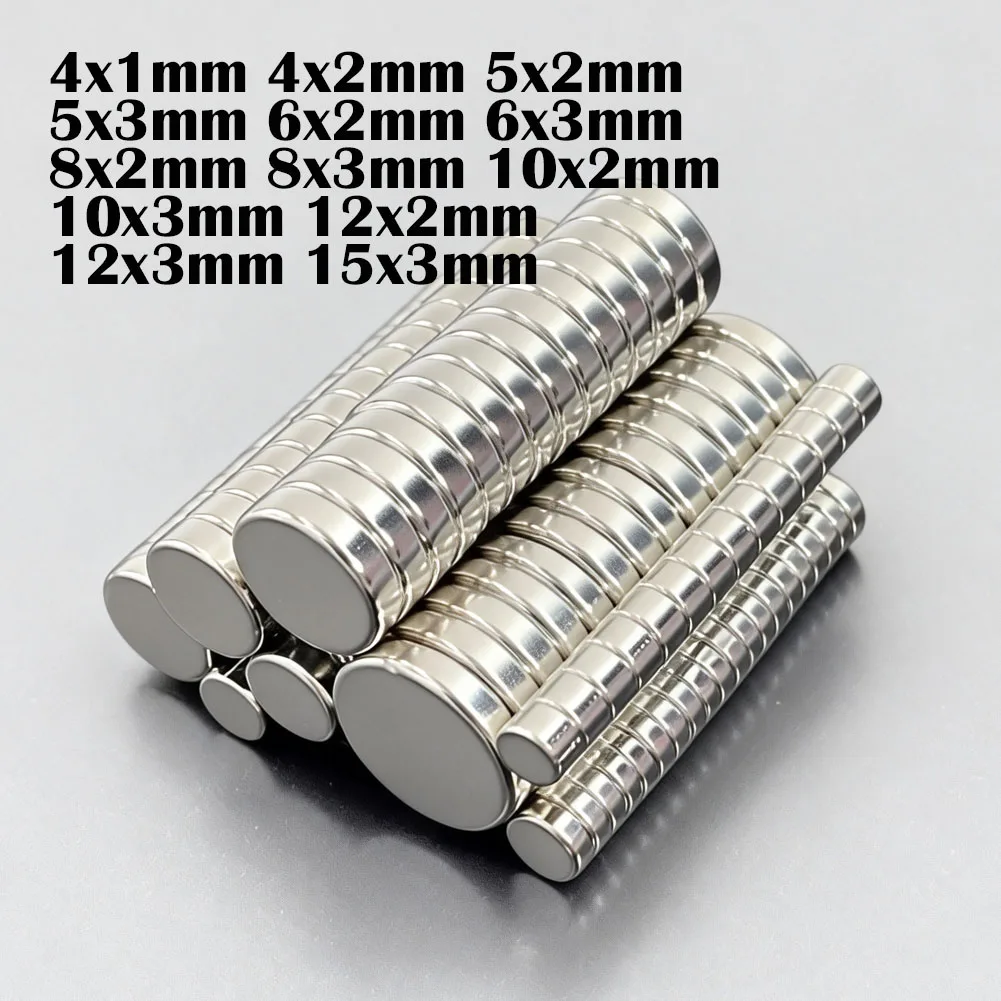 Strong Magnet Neodymium Magnets Powerful Magnets Refrigerator Magnet 4x1 4x2 5x2 5x3 6x2 6x3 8x2 8x3 10x2 10x3 12x2 12x3 15x3mm
