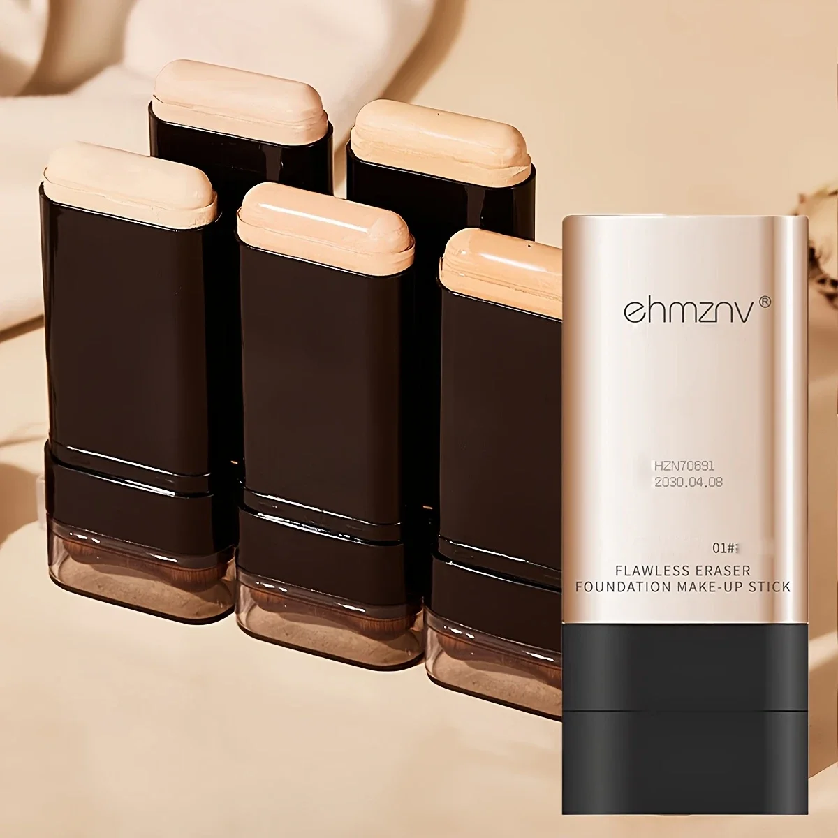 ファンデーション消しゴム、スティックコンシーラー、水、しっとり光を明るくする、ナチュラルカラーファンデーションカバーにきび、目の下の濃いメイクアップ