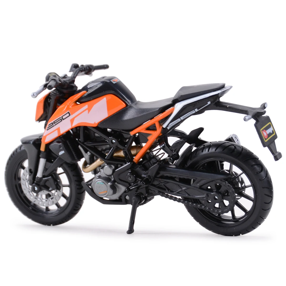 Bburago 1:18 KTM 250 Duke ที่ได้รับอนุญาตจำลองรถจักรยานยนต์ของเล่นรถของขวัญคอลเลกชัน