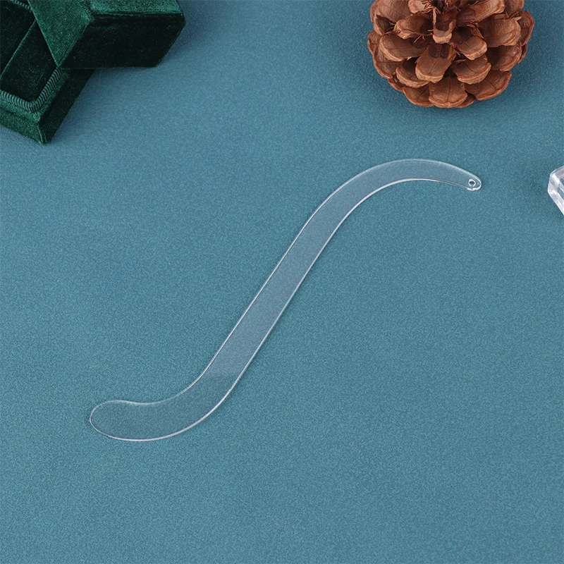 

1pc Acrylic Earring Try On Stick Forecast Shop Tool, Ear Stud Holder Jewelry Trial Display Holder Rack For Live Stream
