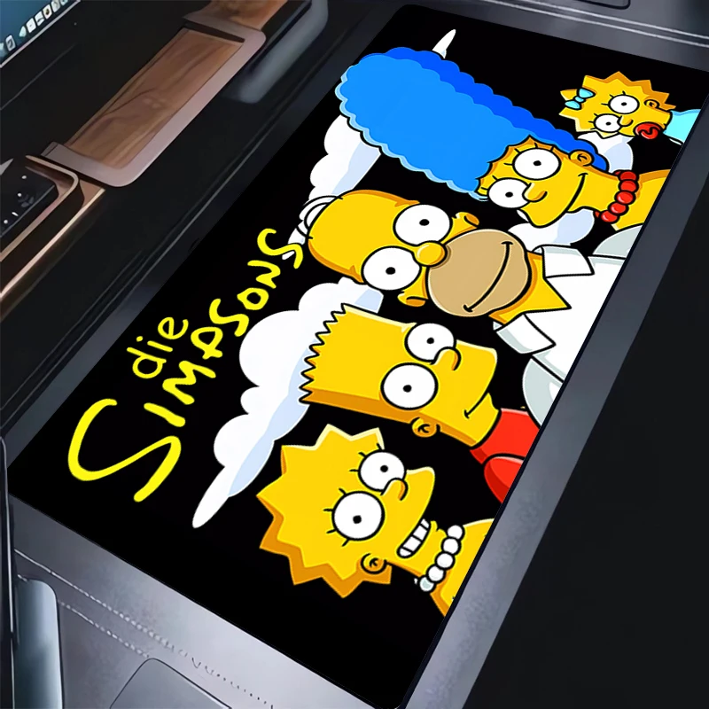 Mouse pad game player keyboard pad computer accessories office desk mat non-slip coasters PC carpet T-The S-Simpsons Mousepad