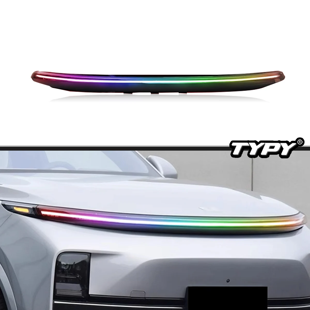 

TYPY Новый светодиодный налобный фонарь, обновленный для ведущего ldealL7/L8/L9, фара 2022-2025, налобный фонарь с динамическим сигналом, автоаксессуары