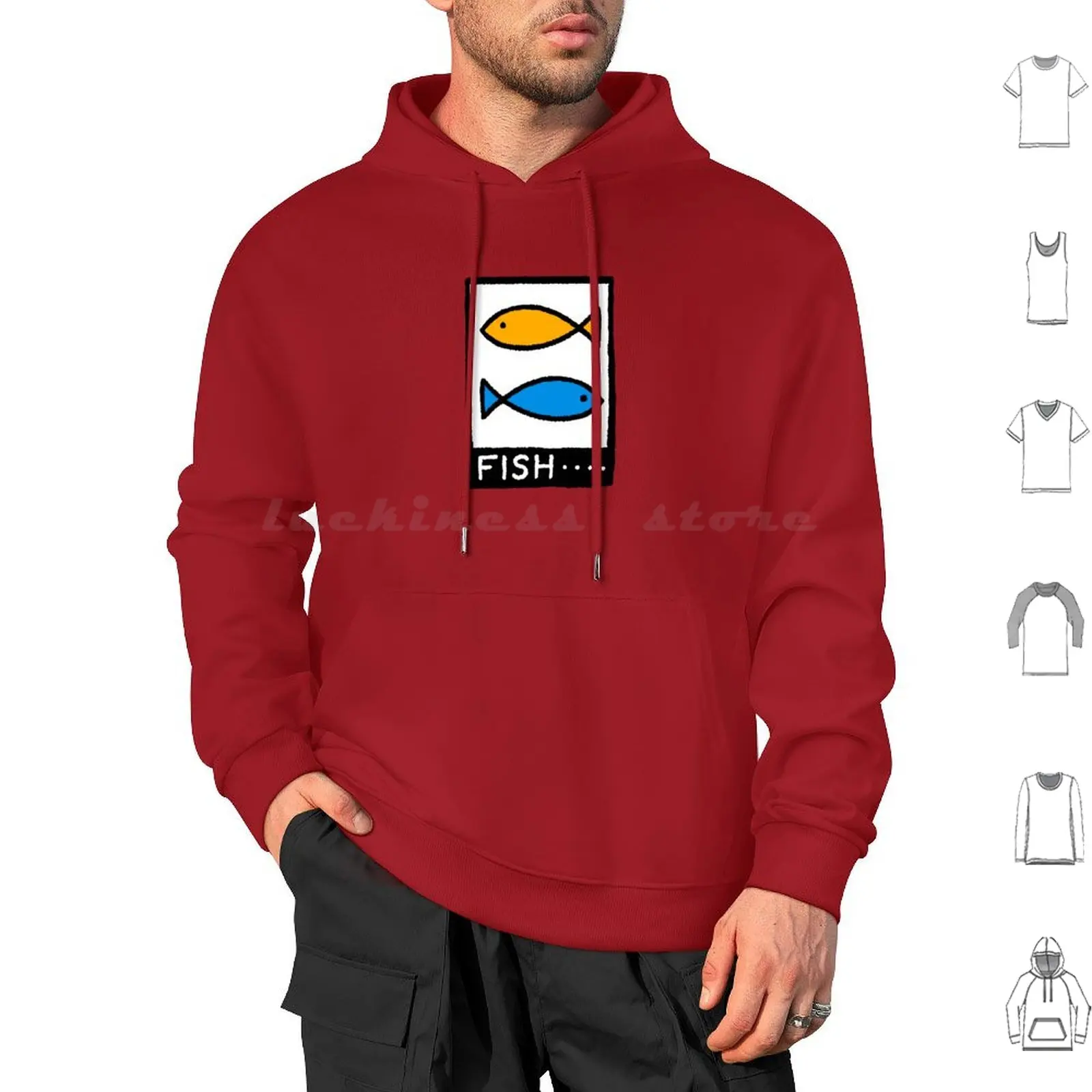 Fisch Design von Boku No Natsu yasumi 2 Hoodies Langarm Boku No Natsu yasumi 2 Fisch PS2 meine Sommerferien