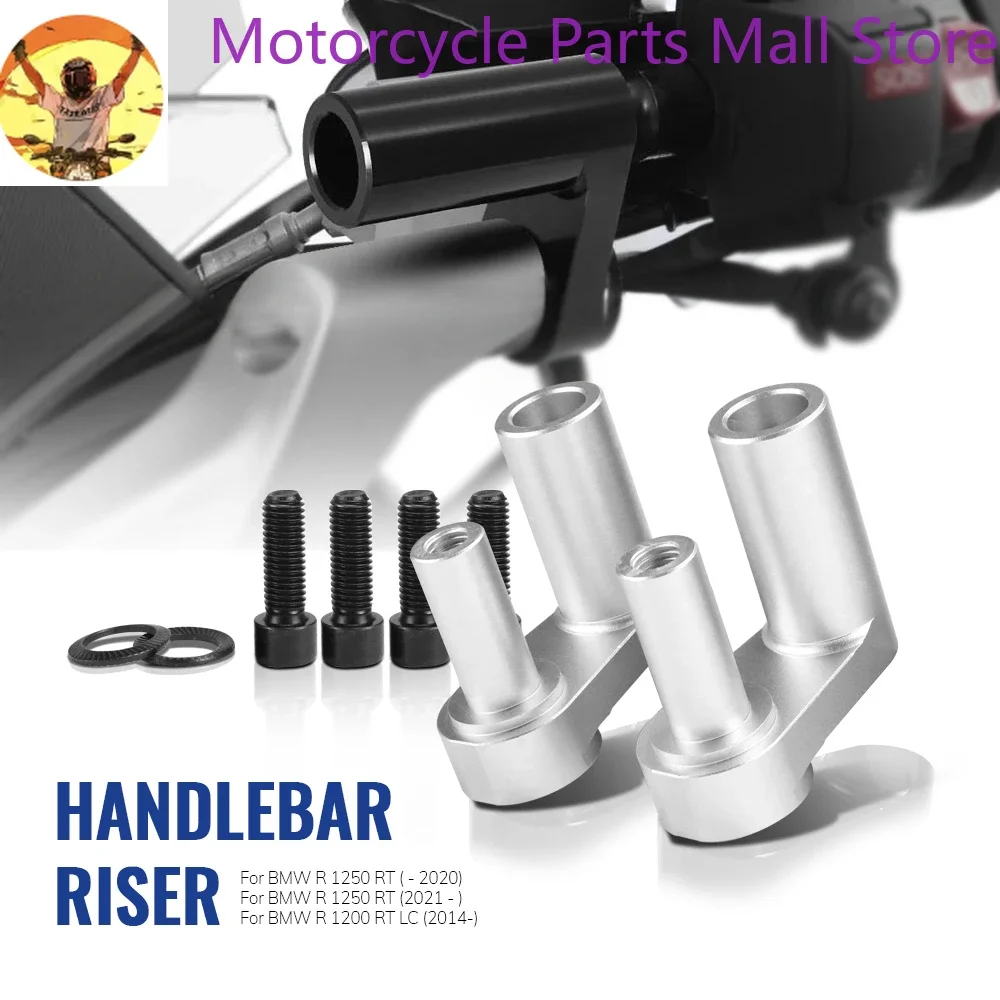 

Motorcycle Accessories Handlebar Riser Drag Handle Bar Clamp Extend Adapter For BMW R1250RT R 1250 RT R1200RT R 1200 RT LC 2014-