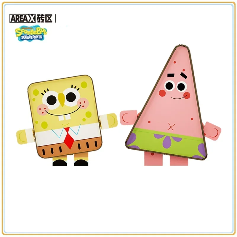 SpongeBob SquarePants Building Blocks 25th Anniversary Patrick Star Model Bricks With Light Desktop Decoration Kids Toys Gifts