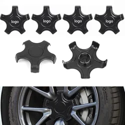 Voor Tesla Model 3 Originele Standaard Velgen Middendoppen Wieldoppen Bedekken Aero Wheels Cap Kits [Wit En Rood T Logo]