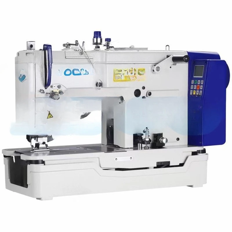 

Industrial flat head keyhole , buttonhole machine, buttonhole machine, buttonhole integrated stepper sewing ma