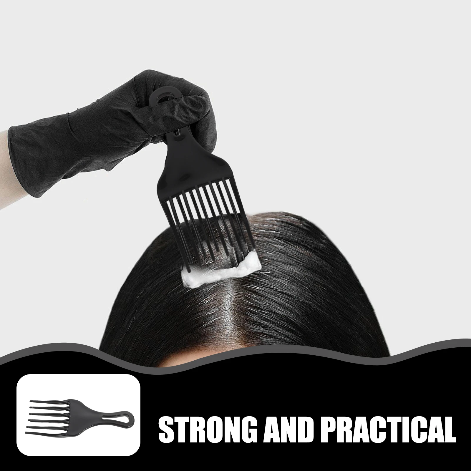 

2pcs Plastic Wide Tooth For Men Hairdressing Detangling Rake Comb Salon Styling Tool Scalp Massage Durable Hair Accessories Hair