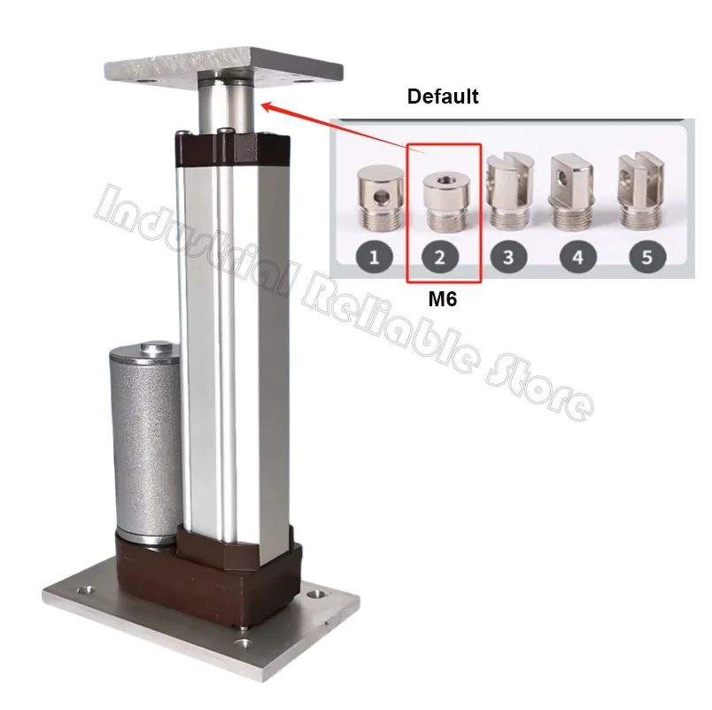 DC24V Electric Linear Actuator 100MM~1000MM Stroke 10kg-200kg Load 5mm/s~160mm/s 20W Electric Lifting Motor IP54 Mounting Plates
