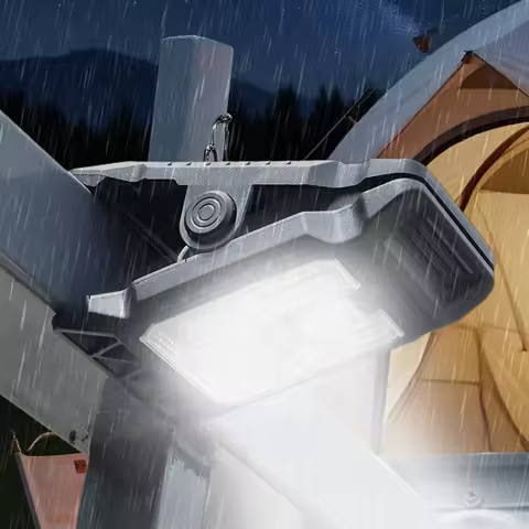 Clip on Solar Motion Lights Motion Sensor Solar Lights Clip on Waterproof Security Lighting for Gate Patio Deck Backyard Camping