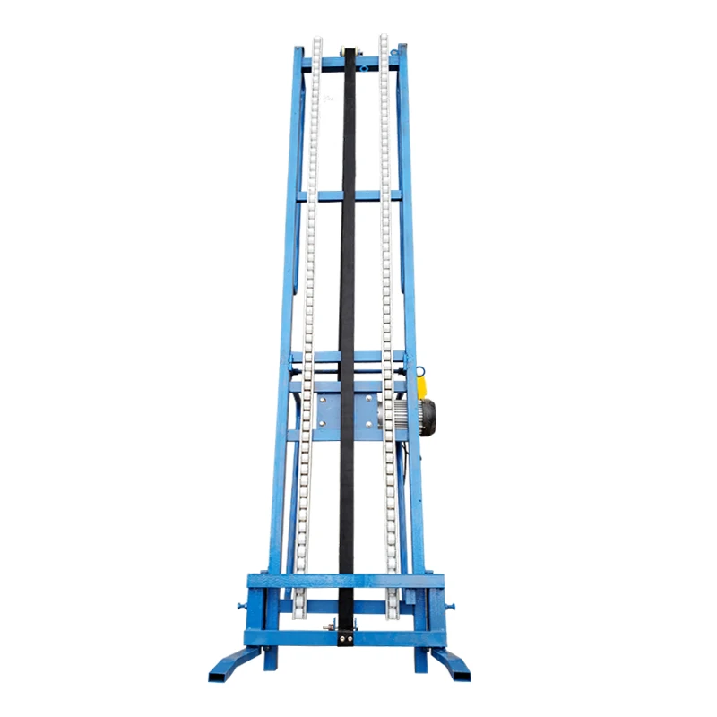 Automatic loading machine Aluminum film glass vertical lifting cargo elevator Electric folding elevator