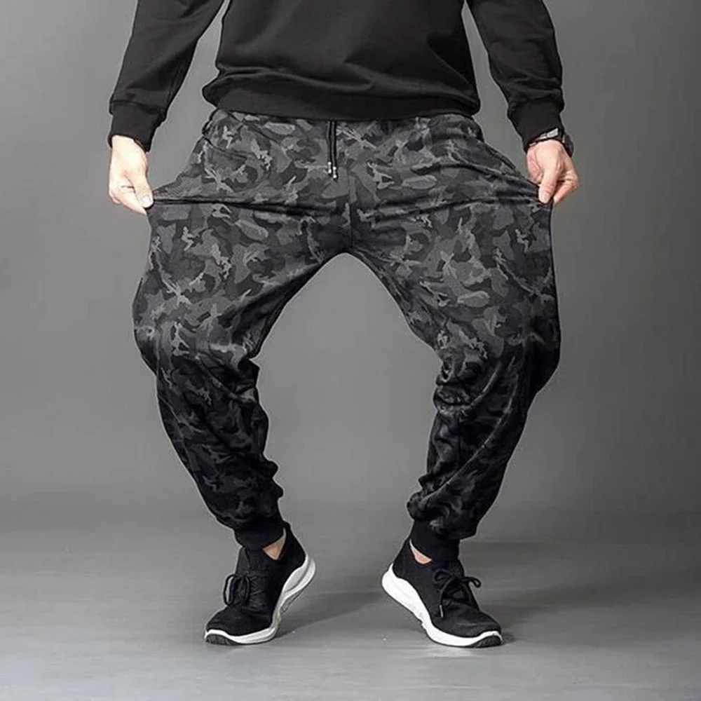 

Camo Jogger Sweatpants for Men, Long Slim Fit Trousers Perfect for Gym and Casual Wear, Stylish and Functional