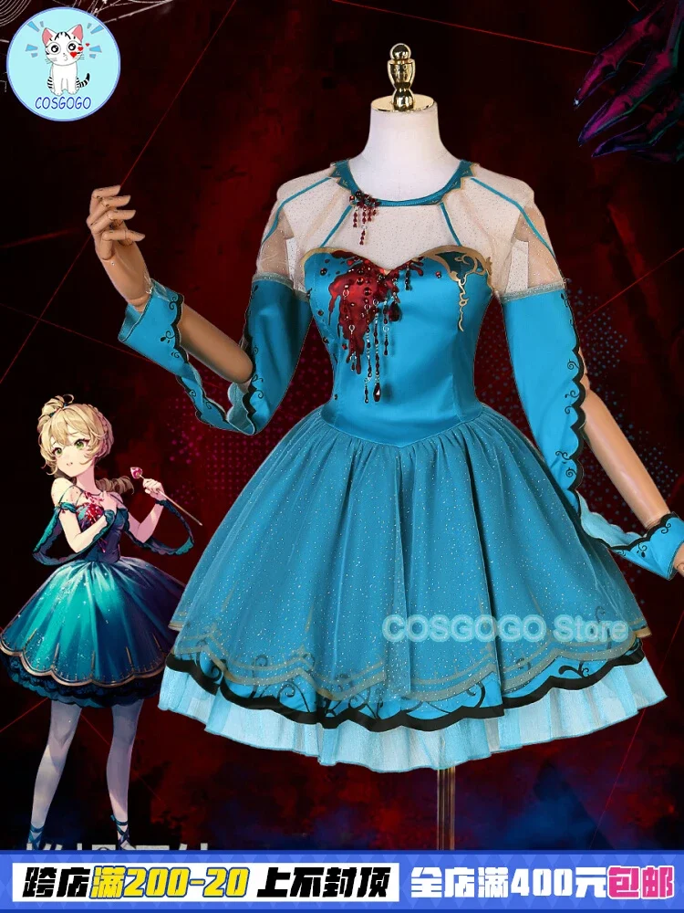 COSGOGO Game Reverse:1999 Sotheby Cosplay Costume Halloween Outfits Women Dress Role Play Anime Sexy Clothing