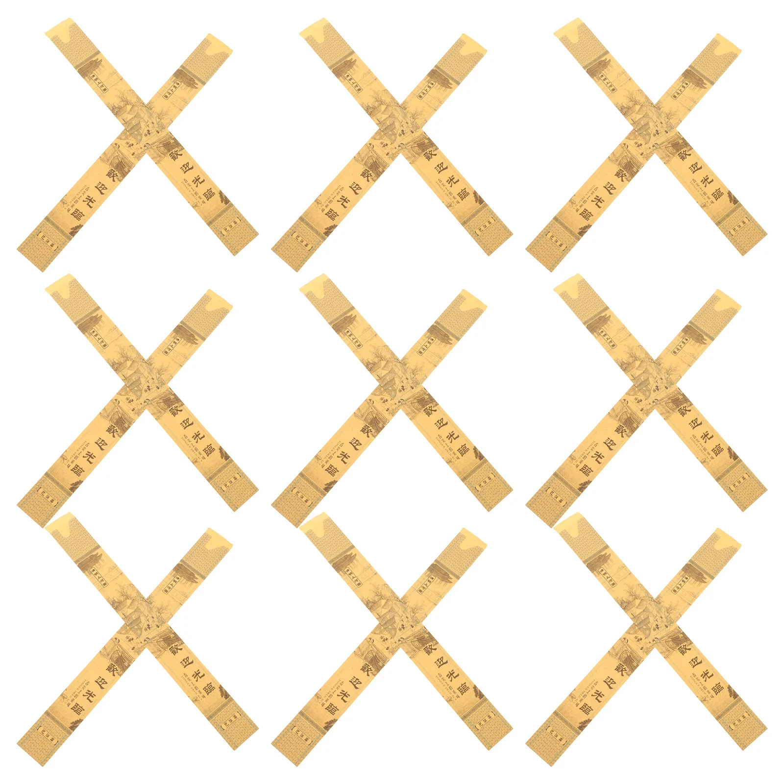 

1000pcs Japanese Chopstick Packaging Sleeves Kraft Paper Disposable Cutlery Pockets For Sushi Restaurant Home Dining Utensil