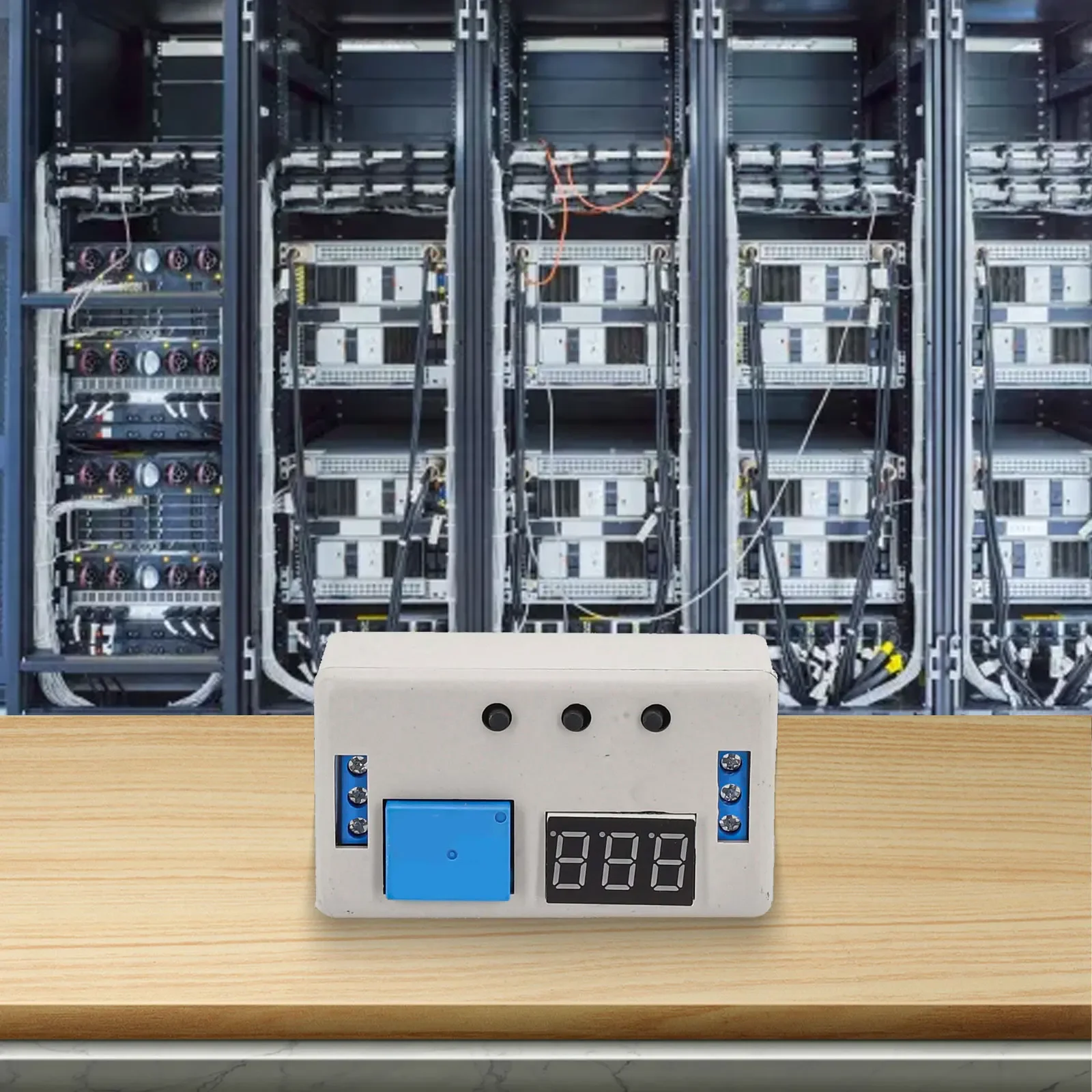 

Flexible Timing Options Adjustable Digital Timer Relay for 12V Systems with a Range of Triggering Sources and Clear LED Display