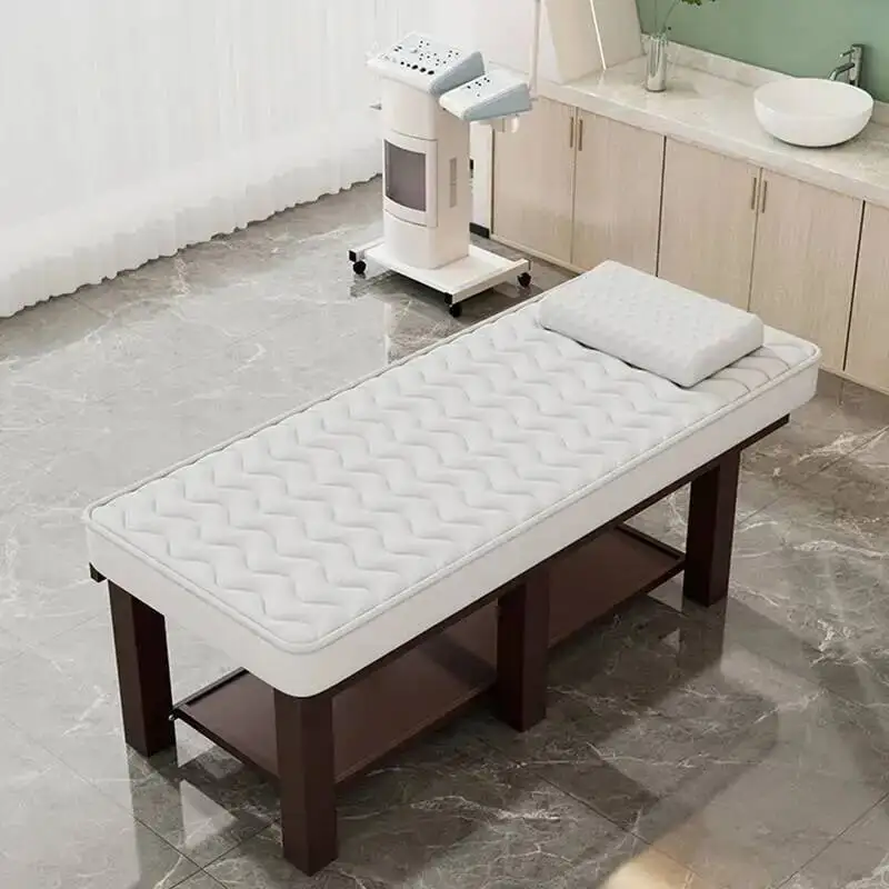Mesa spa colchões massagem facial tailandês portátil esteticista cama de beleza corpo inteiro camas portatil massagem móveis mq50mb