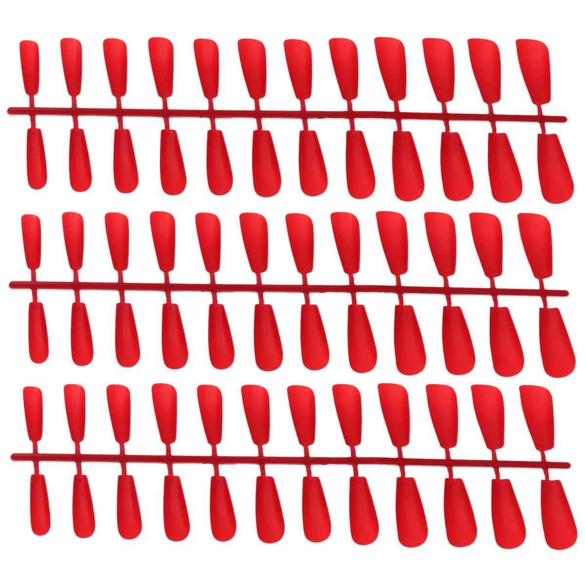 

3 Sets Fake Nail Tips False Nails Attractive Color Artificial Fingernails Durable Natural Nail Art Tools For Women Girls