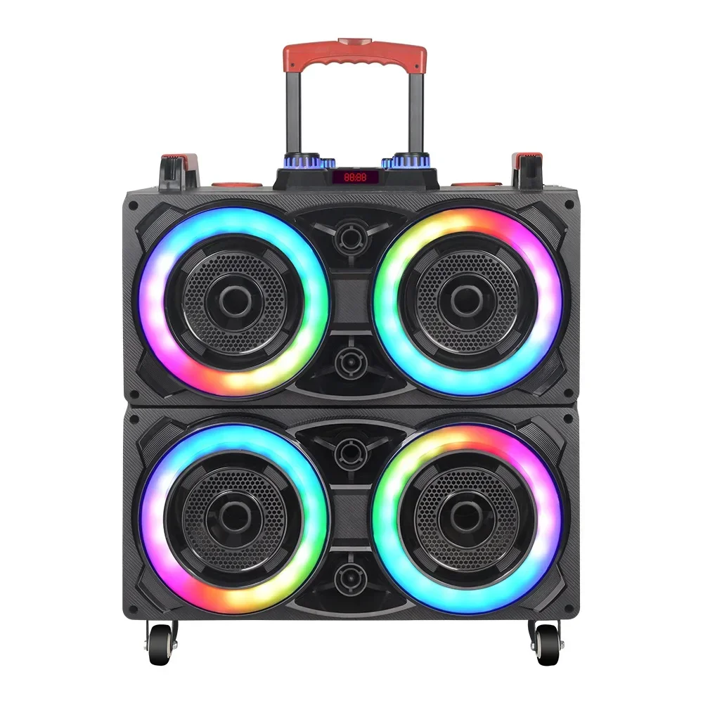 

Mic Wireless Dj Cable Power Bank Speaker Bluetoo Speaker Battery Plastic Bocinas Bluetoo Outdoor Speaker Active RGB