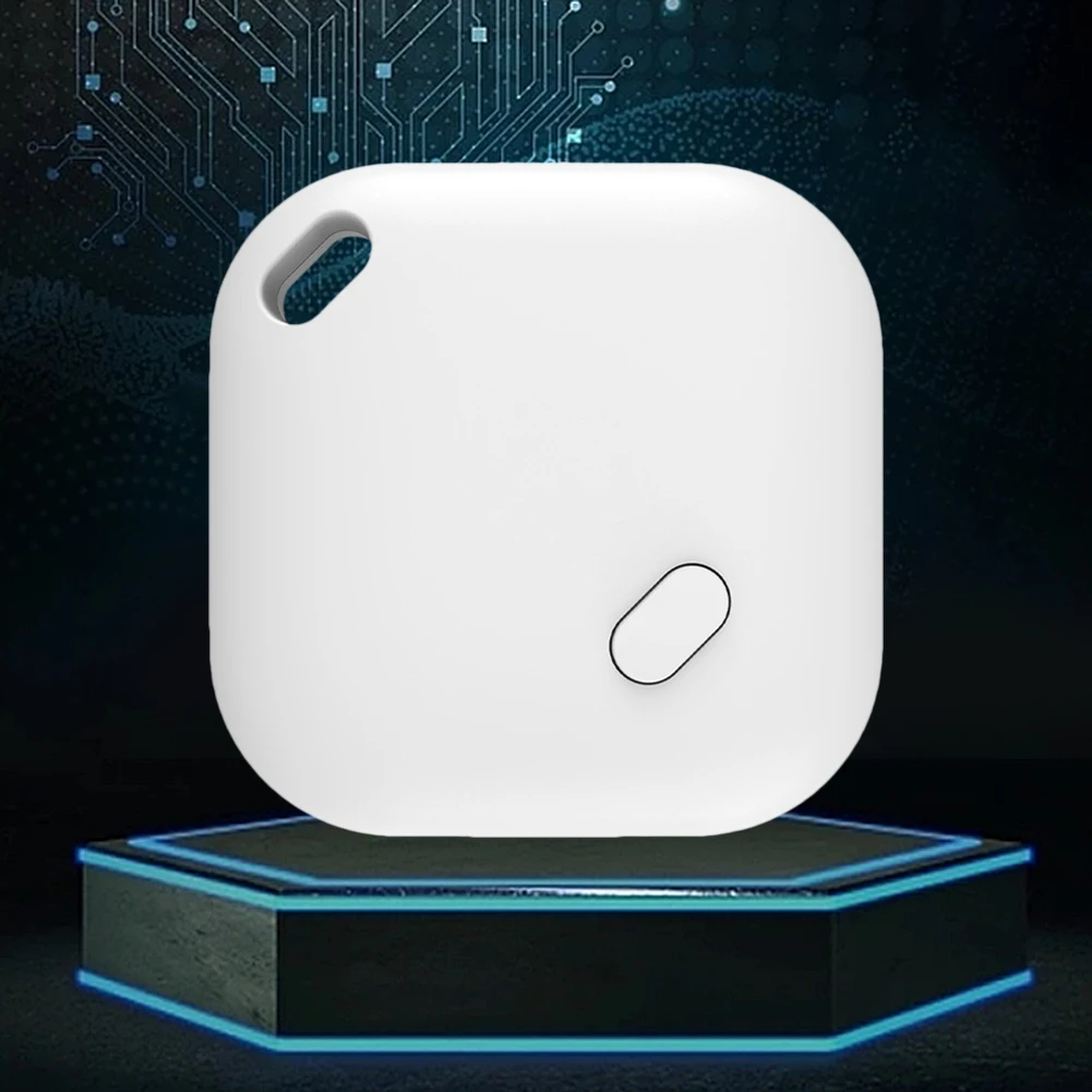 Pelacak kunci portabel Bluetooth, pencari kunci perangkat pelacak pencari baterai Panjang kompatibel untuk IOS Find My APP