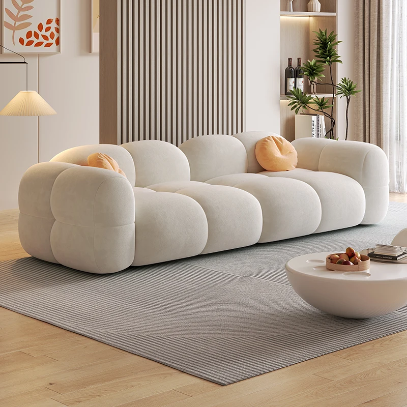 

White Relaxing Living Room Sofas Designer Modern Aesthetic Big Size Events Living Room Sofas Party Koltuk Takımı Home Furniture