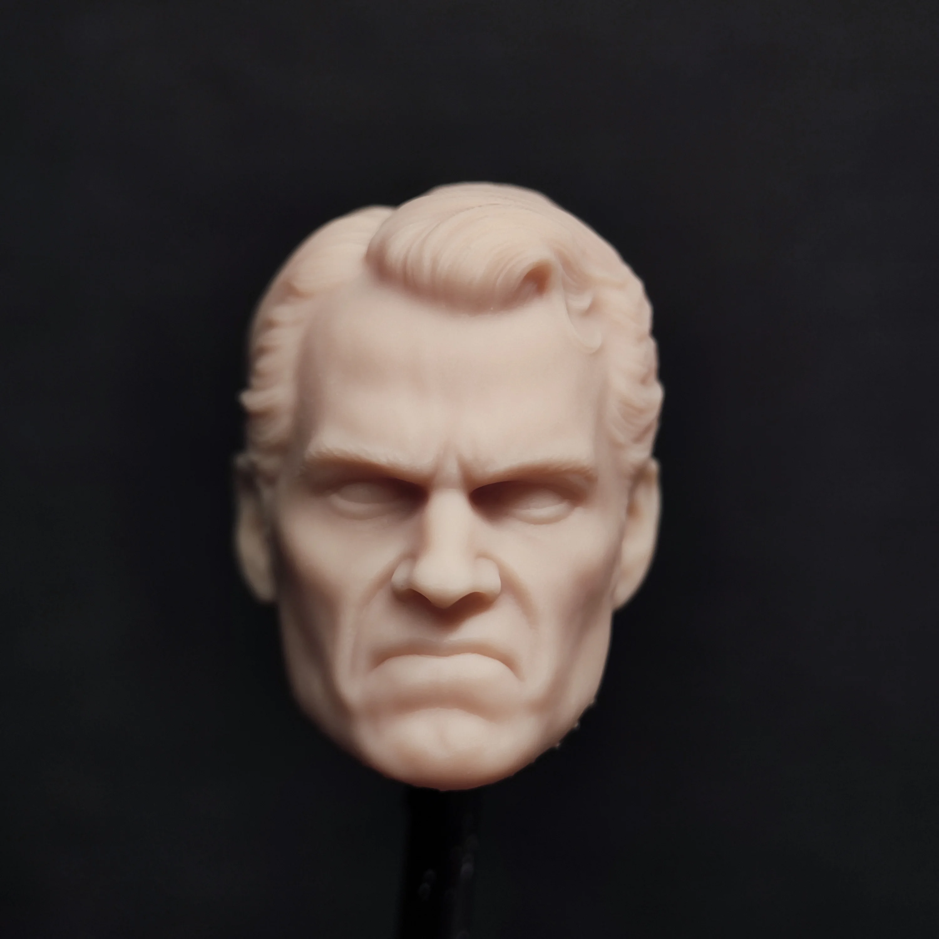 HL2049 DIY Customized 1/18 1/12 1/10 Henry C Clark K Bat Unpainted Head Sculpt for 3.75