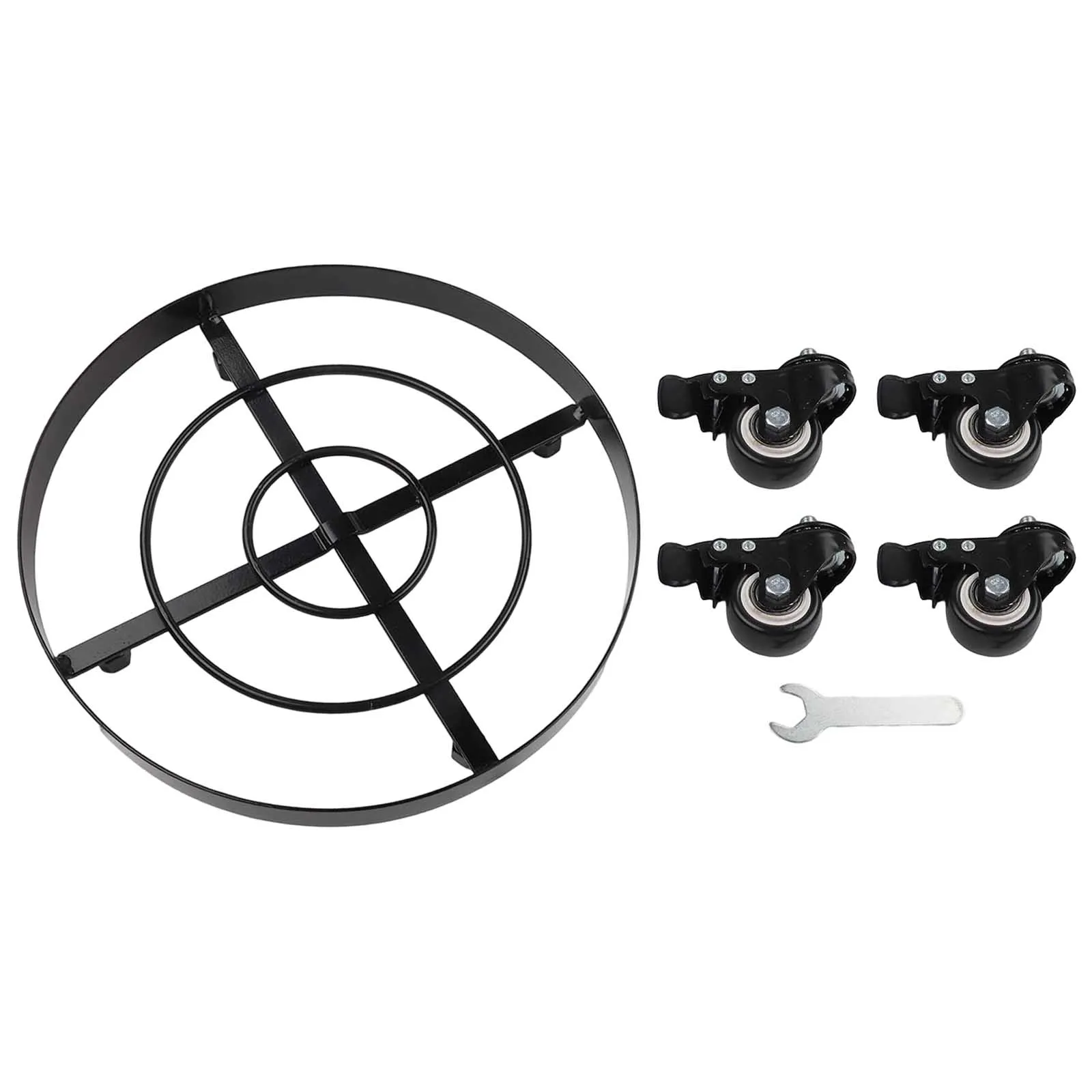 

Крытая садовая мобильная подставка для цветов, легко перемещаемая основа для цветочного горшка, домашний декор, основание для цветочного горшка, легкое движение растений