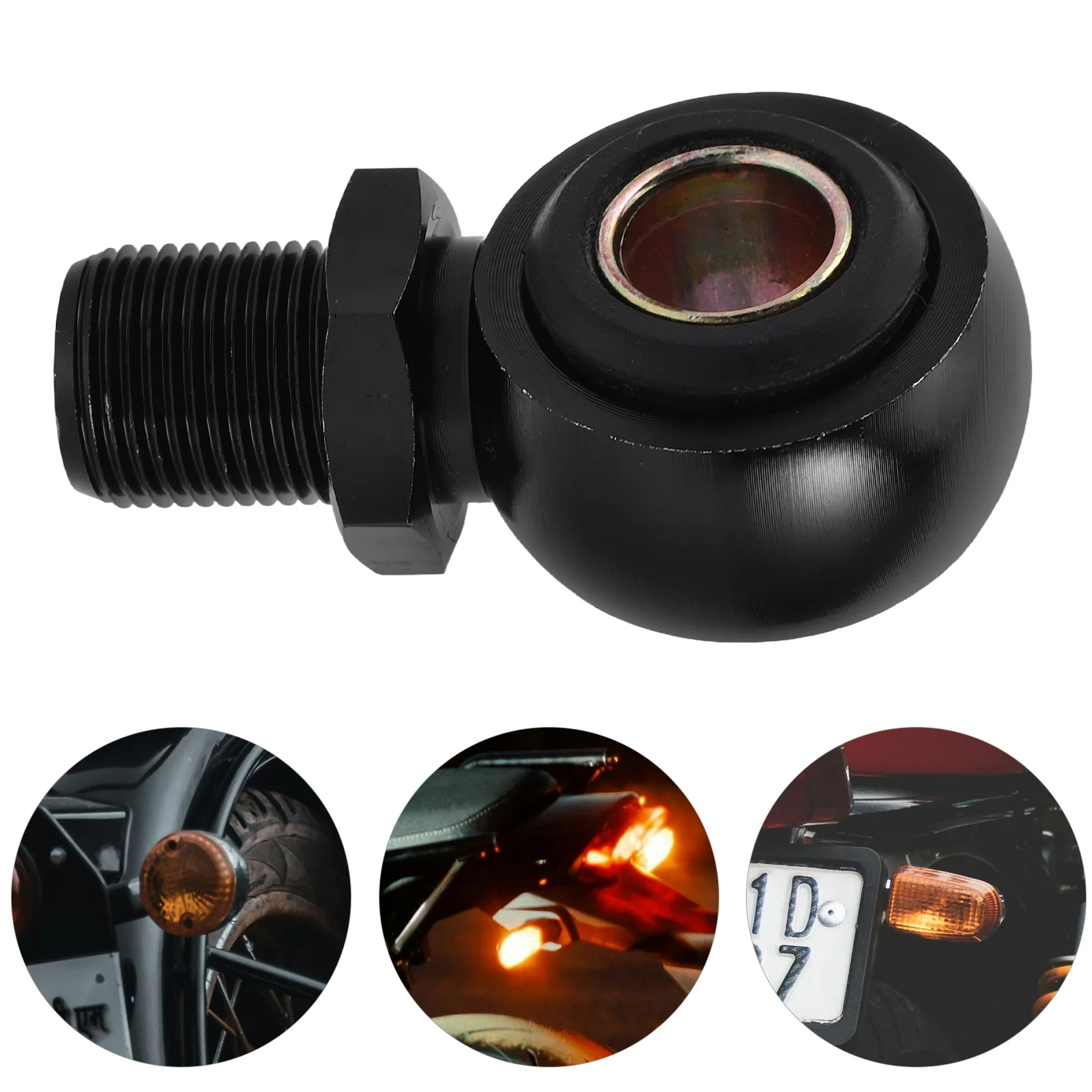 

Shock Absorber Adapter For Motorcycle Universal Round Hole Sturdy Durable Easy Install Suspension Enhancement Kit Rear Shock