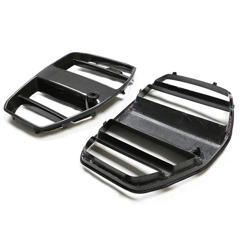 Suitable for automotive dry carbon surrounded carbon fiber medium mesh grille