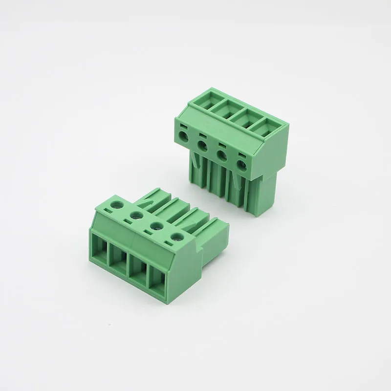 

100PIN Plug-in PCB Terminal Block Model 2EDGSK-7.62mm 300V 30A High Current Green Flame-retardant Copper Receptacle Connector
