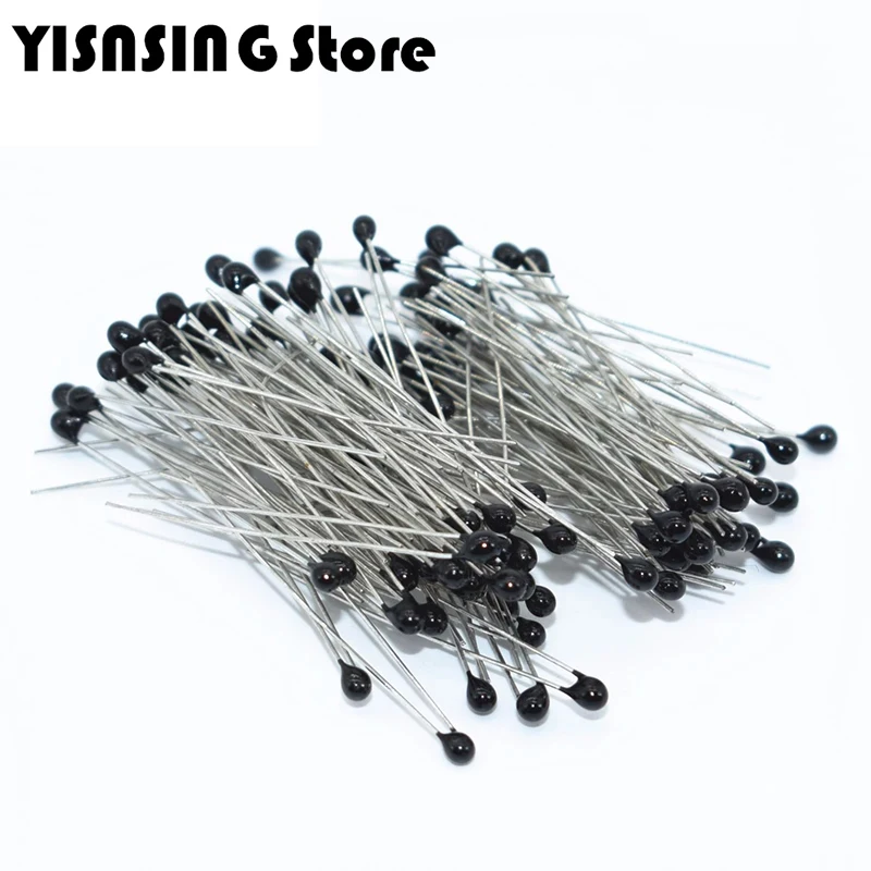 200pcs 10k OHM NTC Thermistor Resistor NTC-MF52-10K +/-5% 3950 103