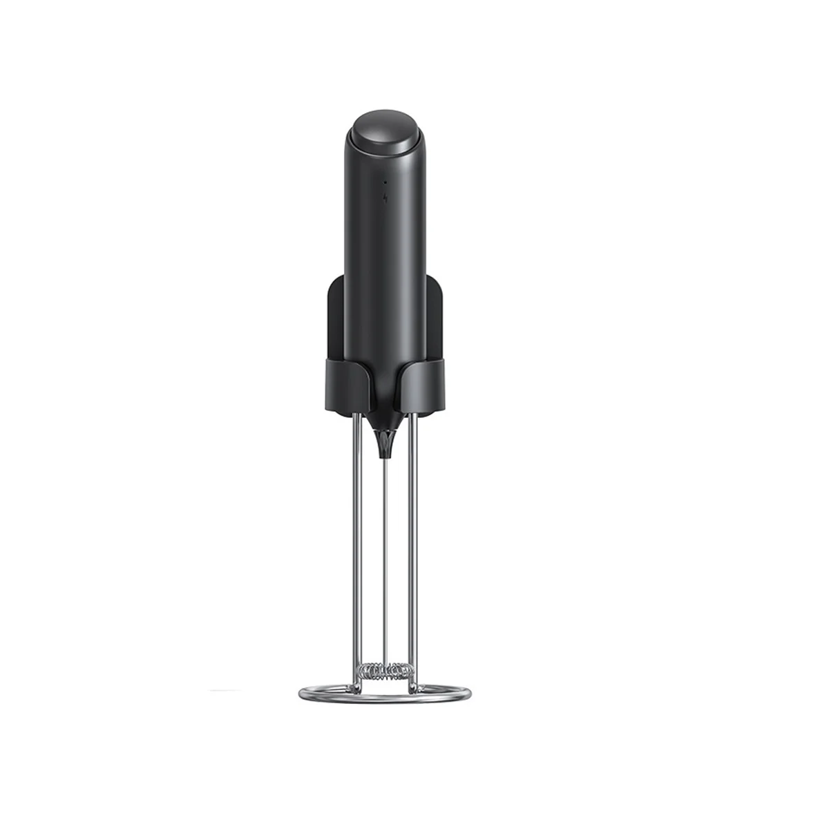 Handheld, elektrische Milch schäumer mit wiederauf ladbarem USB-Ständer, tragbarer Getränke mischer, einstellbarer Hänge ständer