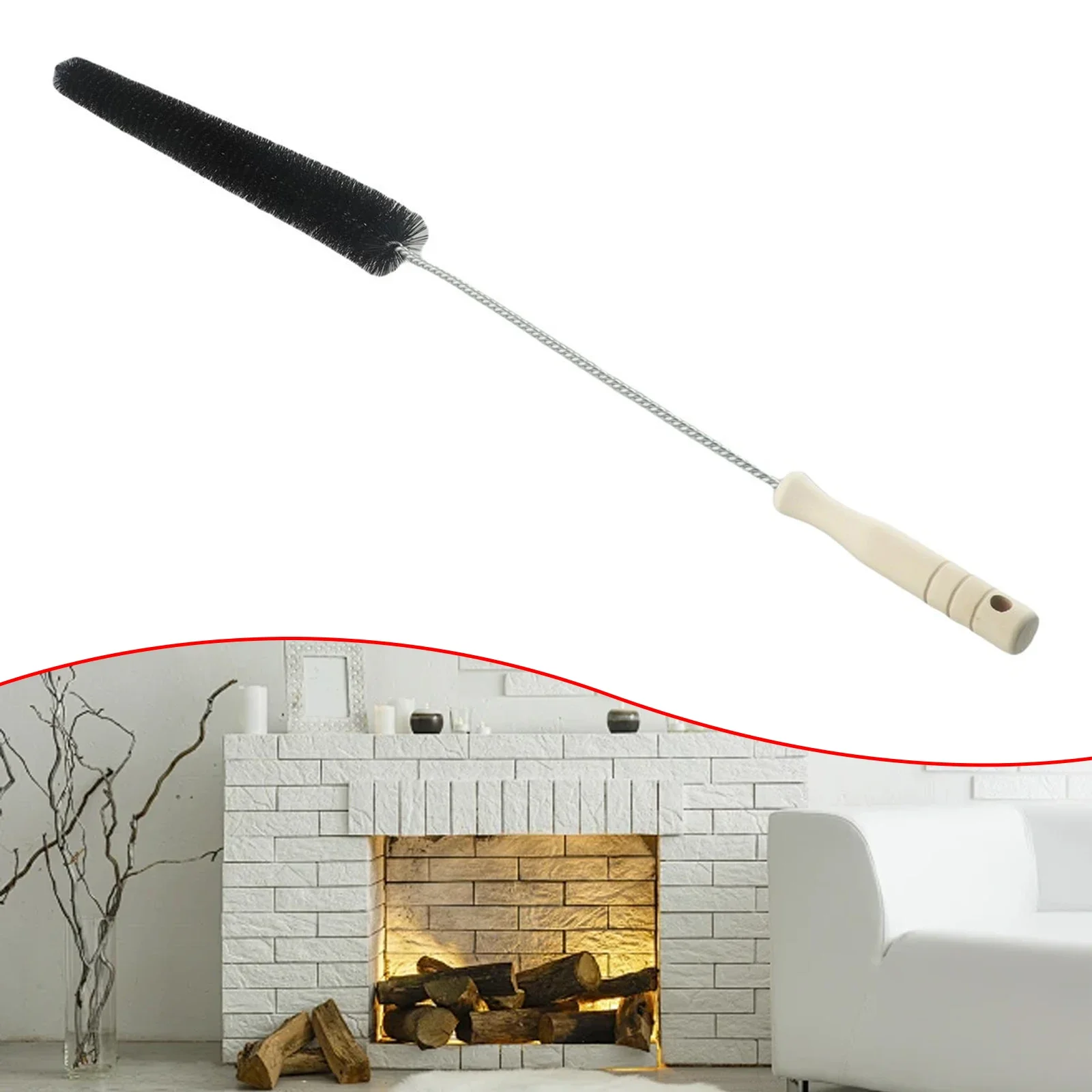 Radiator Cleaner Brush Multi-Purpose Bendable Long Thin Cleaner Duster Well-maintained Heating Household Supplies