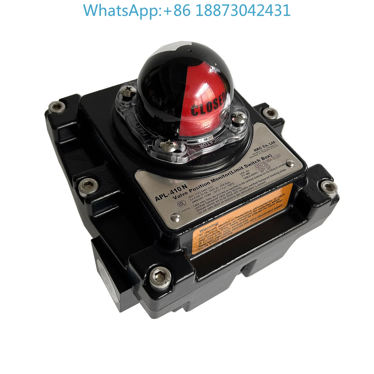 APL-410N New Valve …