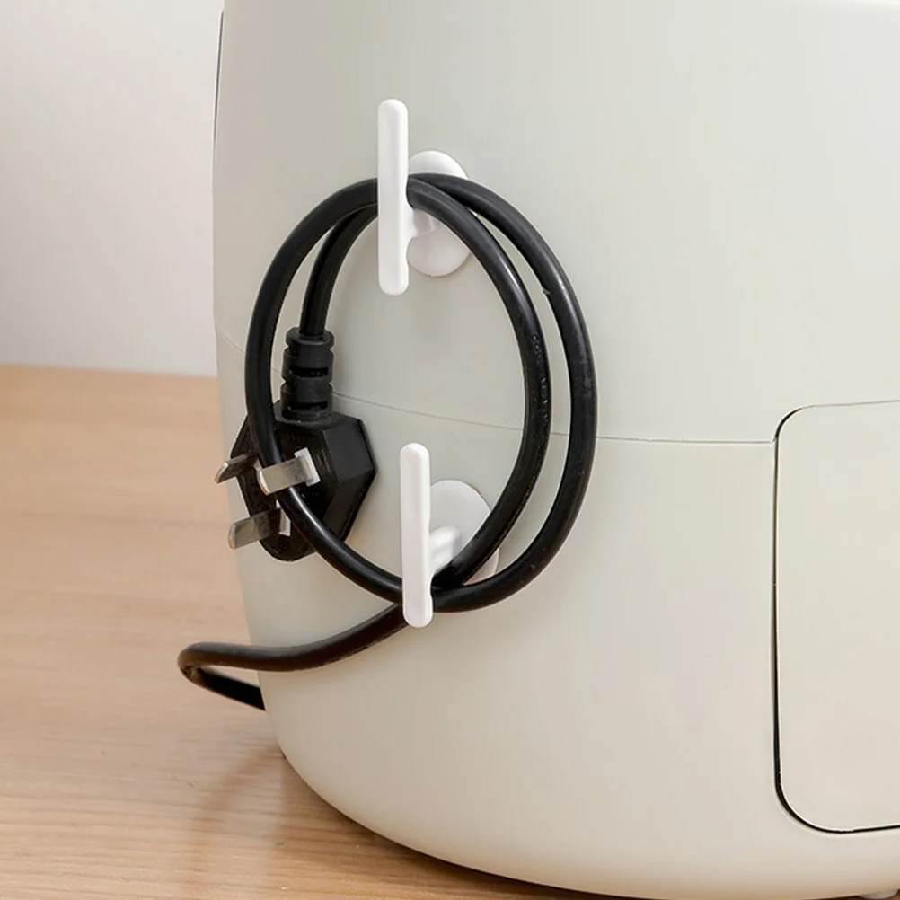 

16Pcs Adhesive Cord Organizers Appliance Cable Winders Kitchen Cord Management Holders for Small Appliance Cords