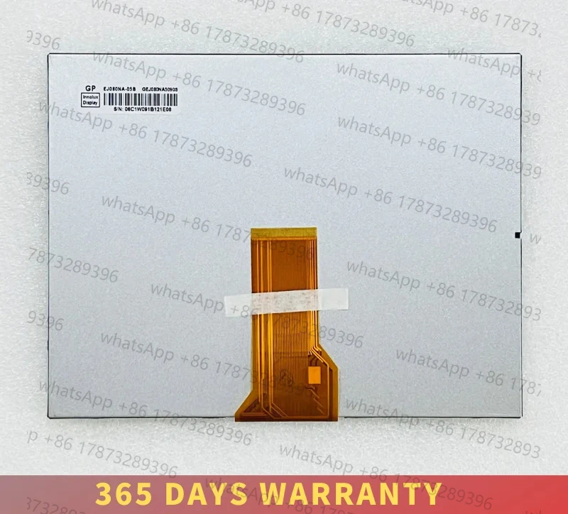

New original for EJ080NA-05B LCD Display Screen EJ080NA-05B LCD Display