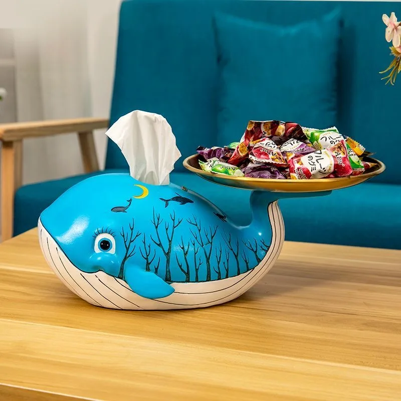 whale-living-room-bedroom-dining-room-tissue-box-household-desktop-cute-cartoon-children's-room-decoration-ornaments