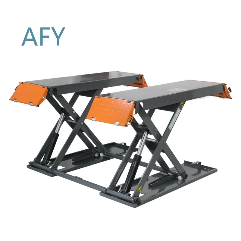 Hydraulic Mid Rise Scissor Lift Car for Automotive Repair Shop Equipment for Vehicle Maintenance for Garage Workshop for Car