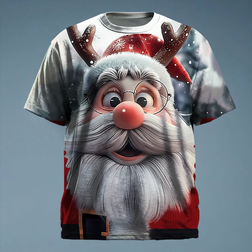 

S-9xl, большие размеры, большой и высокий короткий рукав (Рождественский элемент), стильные красно-зеленые оттенки, легкие, подходят для комфорта на весь день